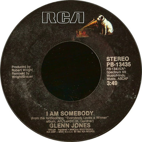 Glenn Jones : I Am Somebody (7