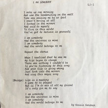 Load image into Gallery viewer, Glenn Jones : I Am Somebody (7&quot;, Styrene)

