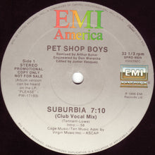 Load image into Gallery viewer, Pet Shop Boys : Suburbia (Special Arthur Baker Remix) (12&quot;, Promo)
