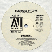 Load image into Gallery viewer, Lowrell* : Overdose Of Love (12", Promo)
