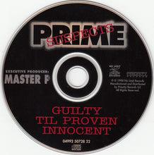 Load image into Gallery viewer, Prime Suspects : Guilty Til Proven Innocent (CD, Album)
