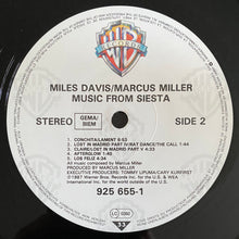 Load image into Gallery viewer, Miles Davis / Marcus Miller : Music From Siesta (LP, Album)
