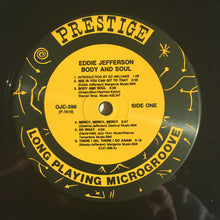 Load image into Gallery viewer, Eddie Jefferson : Body And Soul (LP, Album, RE, RM)
