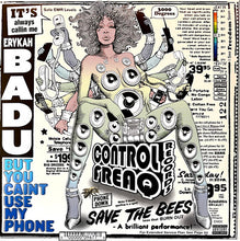 Load image into Gallery viewer, Erykah Badu : But You Caint Use My Phone (LP, Ltd, Mixtape, RE, Pur)
