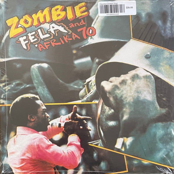 Fẹla* And Afrika 70* : Zombie (LP, Album, RE)