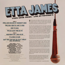 Load image into Gallery viewer, Etta James : Your Good Thing - Live At Tipitina&#39;s (LP, Club, Ltd, 180)
