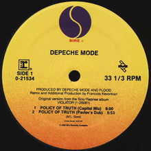 Load image into Gallery viewer, Depeche Mode : Policy Of Truth (12&quot;, Maxi)
