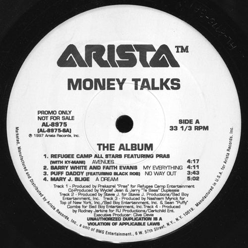 Various : Money Talks: The Album (2xLP, Album, Promo)