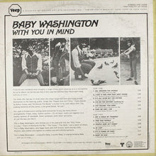 Load image into Gallery viewer, Baby Washington : With You In Mind (LP, Album)
