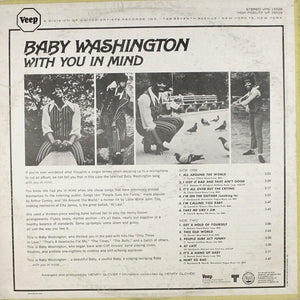 Baby Washington : With You In Mind (LP, Album)