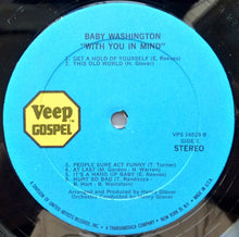 Load image into Gallery viewer, Baby Washington : With You In Mind (LP, Album)
