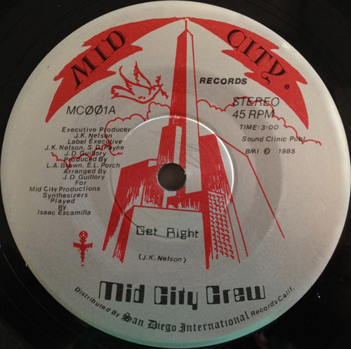 Mid City Crew : Get Right / Mid City Dub (7