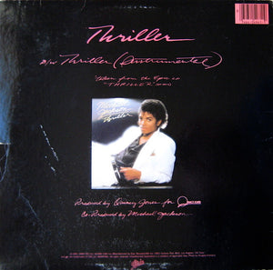 Michael Jackson : Thriller (12", Single, Car)