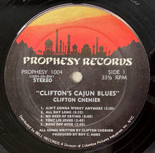 Load image into Gallery viewer, Clifton Chenier : Clifton's Cajun Blues (LP, Album)
