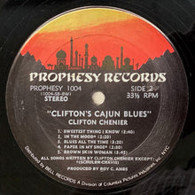 Load image into Gallery viewer, Clifton Chenier : Clifton's Cajun Blues (LP, Album)

