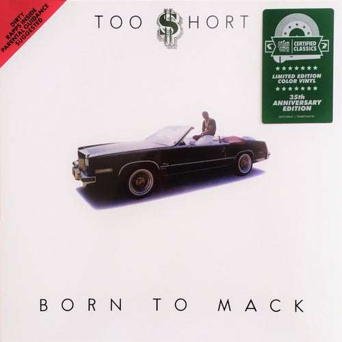 Too $hort* : Born To Mack (LP, Album, Ltd, RE, Gre)