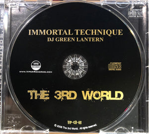 Immortal Technique & DJ Green Lantern : The 3rd World (CD, Album, Mixed)