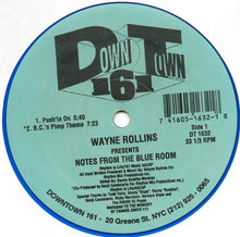 Load image into Gallery viewer, Wayne Rollins : Notes From The Blue Room (12", Blu)
