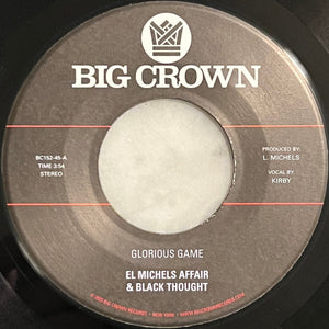 El Michels Affair & Black Thought : Glorious Game (7", Single)