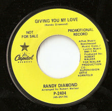 Load image into Gallery viewer, Randy Diamond : Giving You My Love / I Can&#39;t Live Without You (7&quot;, Promo)
