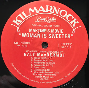 Galt MacDermot : Woman Is Sweeter (Original Soundtrack) (LP, Album, RSD, Ltd, RE)