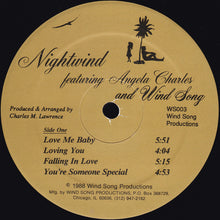 Load image into Gallery viewer, Nightwind featuring Angela Charles : Nightwind (LP, Album)
