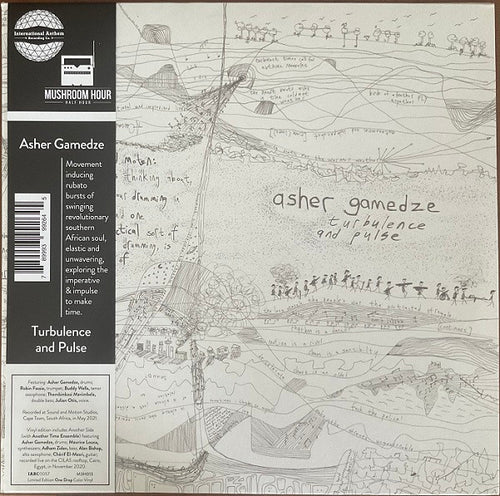 Asher Gamedze : Turbulence And Pulse (2xLP, Album, Ltd, Gra)