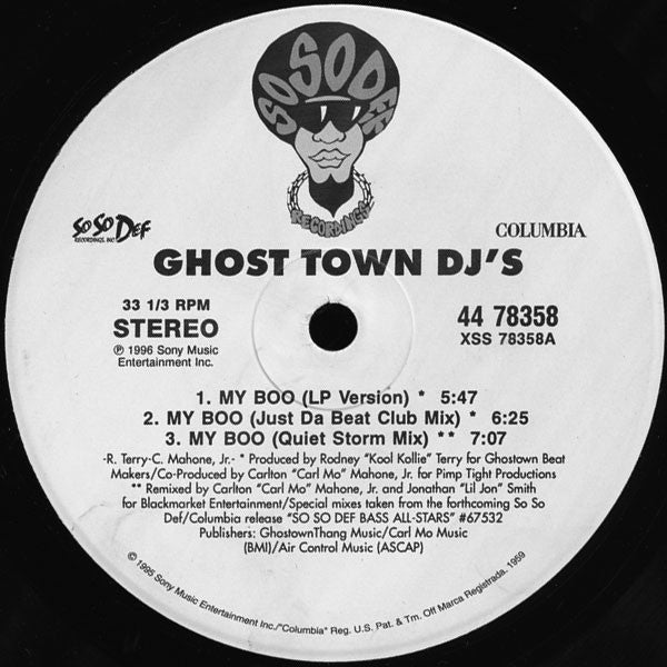 Ghost Town DJ's : My Boo (12