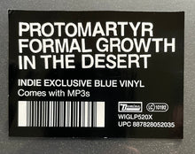 Load image into Gallery viewer, Protomartyr (2) : Formal Growth In The Desert (LP, Album, Ltd, Blu)

