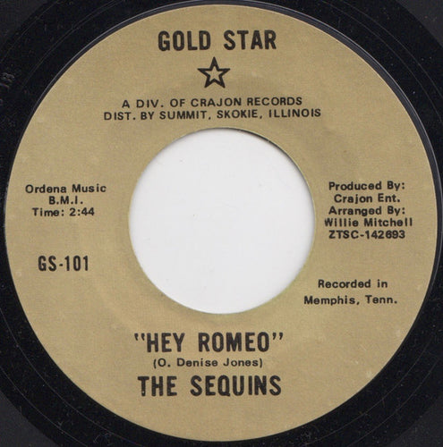 The Sequins : Hey Romeo / I've Got To Overcome (7
