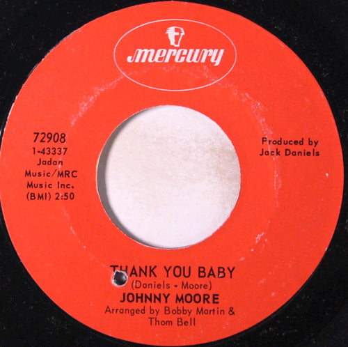 Johnny Moore (5) : Thank You Baby (7