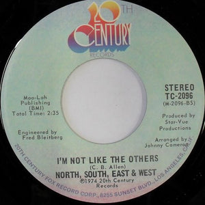North, South, East & West : I Can't Make It Without You (7")