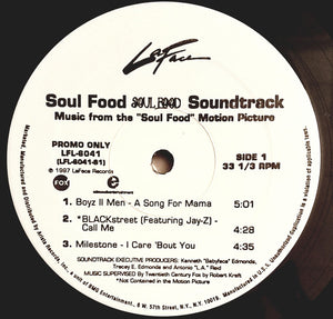 Various : Soul Food Soundtrack (2xLP, Comp, Promo)