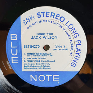 Jack Wilson : Easterly Winds (LP, Album)