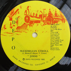 Jimmi Mayes : E.T. Strutt / Maximilian Stroll (12")