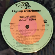 Load image into Gallery viewer, Gil Scott-Heron : Pieces Of A Man (LP, Album, RE, Gat)
