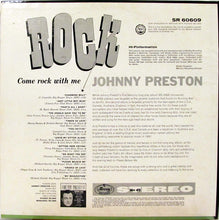Load image into Gallery viewer, Johnny Preston : Come Rock With Me (LP, Album)

