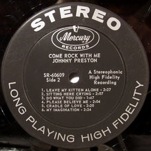 Load image into Gallery viewer, Johnny Preston : Come Rock With Me (LP, Album)

