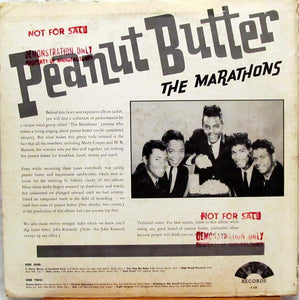 The Marathons : Peanut Butter (LP, Album)