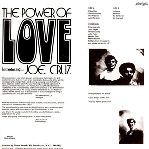 Joe Acosta : The Power Of Love (LP, Album, RE)