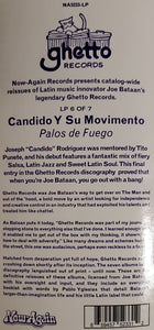 Candido Y Su Movimiento : Palos De Fuego (LP, Album, RE, RM)