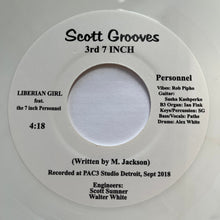Load image into Gallery viewer, Scott Grooves : Funk Gear / Liberian Girl (7", Whi)
