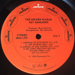 Ray Manzarek : The Golden Scarab (LP, Album)