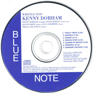 Kenny Dorham : Whistle Stop (CD, Album, Ltd, RE)