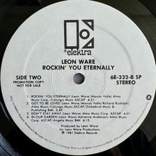 Load image into Gallery viewer, Leon Ware : Rockin' You Eternally (LP, Album, Promo)
