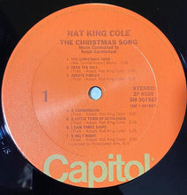 Load image into Gallery viewer, Nat King Cole : The Christmas Song (LP, Album, Club, RE, Car)
