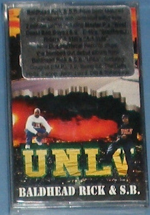 UNLV (2) - Baldhead Rick & S.B. : UNLV (Underground Nation Livin' Violently) (Cass, Album)