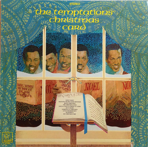 The Temptations : The Temptations' Christmas Card (LP, Album, RE)