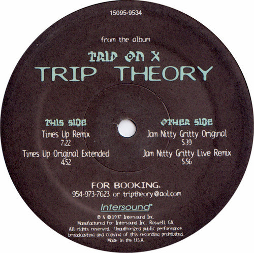 Trip Theory : Time's Up / Jam Nitty Gritty (12