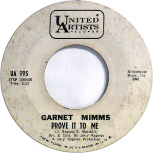 Garnet Mimms : I'll Take Good Care Of You (7", Single, Promo)